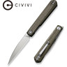 Складной нож CIVIVI CLAVI сталь Nitro-V, рукоять Микарта зелёная C21019-3